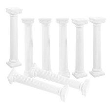  8 piccole colonne romane per