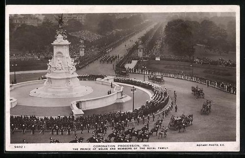 Coronation procession 1911 - coronation,
