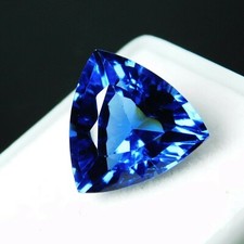 Blue Tanzanite Trillion Cut