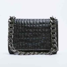 Borsa a tracolla ZARA con