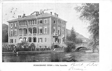F336) ROMAGNANO SESIA VILLA VONWILLER VIAGGIATA NOVARA