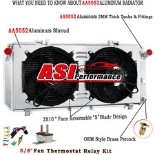 ASI 2 Row Radiator Shroud Fan
