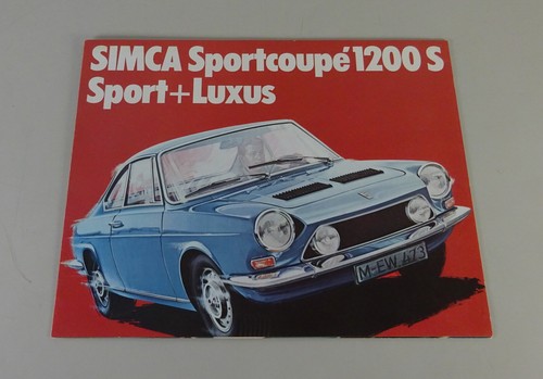 Brochure simca - /,