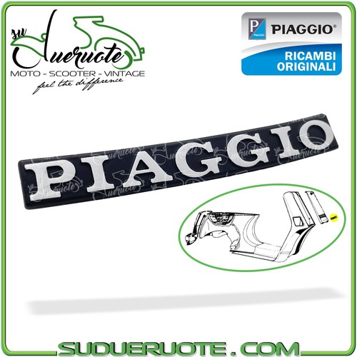 Targhetta anteriore scudo - targhetta,