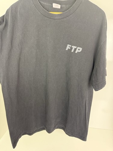 Camicia ftp logo quadri - quadri, nera