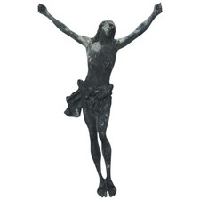 Antico Crocifisso in Bronzo