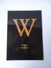 STOCK trieste WHISKY & WHISKEY Long Jhon Tormore OFC Harper pubblicità brochure
