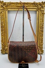 ESCADA BORSA TRACOLLA PELLE FANTASIA VINTAGE