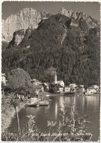Lago alleghe monte - di,