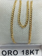 Collana in oro giallo 750 18