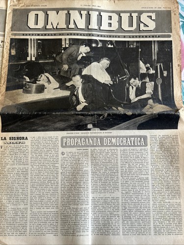 Omnibus rivista settimanale - rivista,