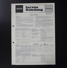 Manuale di servizio originale