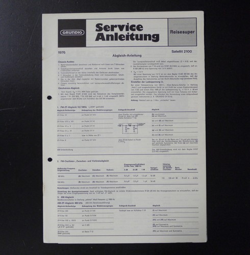 Originale grundig satellite - originale,