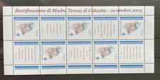 Città del Vaticano 2003  Foglietto Madre Teresa  MNH** (CL237)