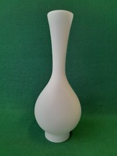 CAMPANA TUBO PARALUME VETRO SATINATO RICAMBIO LAMPADA LUME Ø INF 5,5 CM. BV85/89
