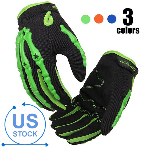 Guanti ciclismo teschio full - ciclismo,