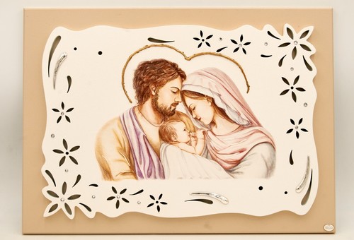 Quadro applicazioni argento - in,