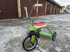 Triciclo Rolly Toys Vintage Anni 60 Verde