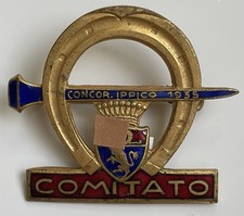 Distintivo Comitato Concorso Ippico 1935 Torino Cavalli Equitazione
