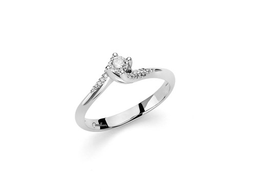Anello miluna donna - donna, solitario