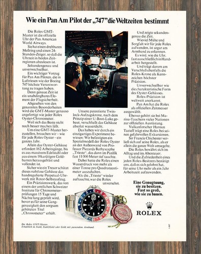 Rolex gmt master pubblicità - gmt-master,