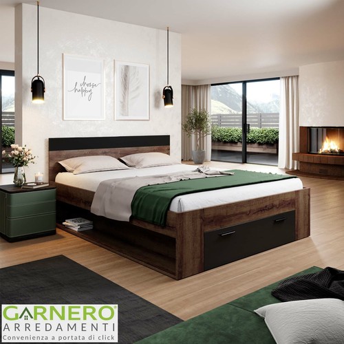 Letto moderno oversize lisbona - letto,