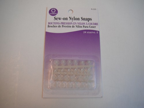 Coats small snaps size 0 - small, 24