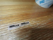 Shimano Deore LX M550 guarnitura bielle X2 decalcomania adesivo adesivi adesivo