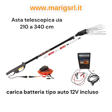 Scuotitore abbacchiatore ZANON MURCIELAGO FR300 2 velocità e caricabatteria 12V