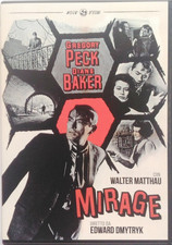 Dvd Mirage (Noir d'Essai n° 130) con Gregory Peck 1965 Usato