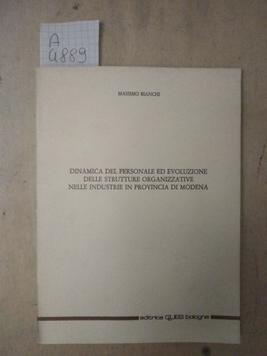 Dinamica del personale - , ed
