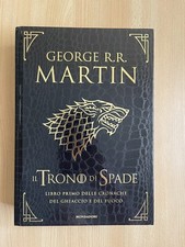 IL TRONO DI SPADE Libro Primo, Prima Edizione Mondadori Copertina Rigida Pelle