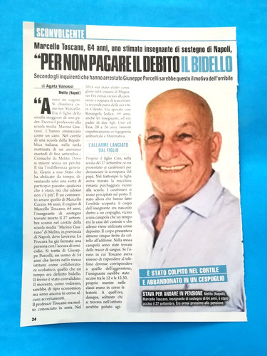 Ritaglio giornale giallo - ritaglio, di