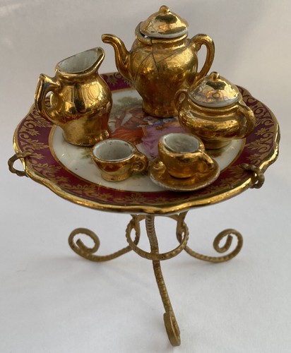Limoges set tè - vintage, in