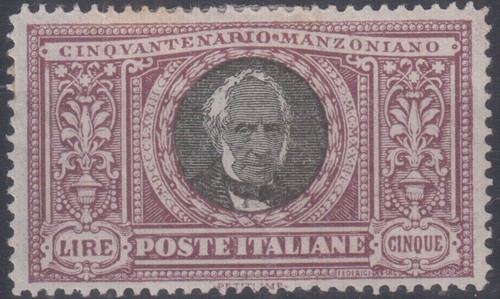Regno italia 1923 manzoni - regno,