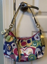 Borsa Coach Multicolore Poppy
