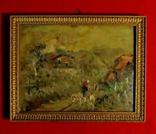 🟡 DIPINTO SU TAVOLA EPOCA