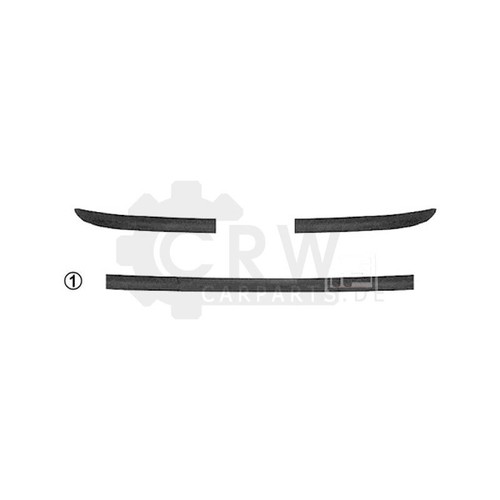 Blende paraurti posteriore - blende, per