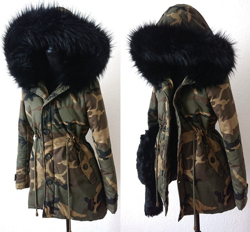 Camouflage militare parka