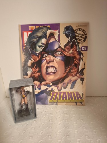 Eaglemoss marvel titania 126 - eaglemoss,