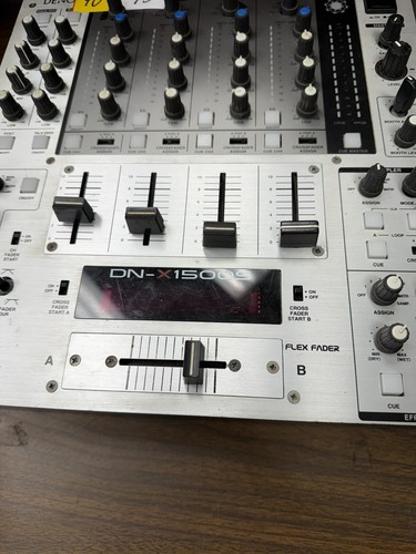 Denon x1500s mixer model - dn-x1500s, dj