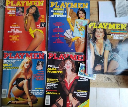 Lotto riviste playmen - lotto, 5