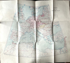 WW2 Ordnance Survey Cloth Map