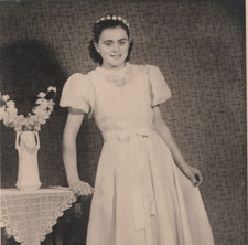 Maxi abito lungo vintage anni