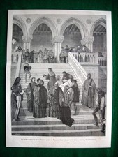 1886 - Gli ultimi momenti di Marin Faliero, quadro di Francesco Hayez