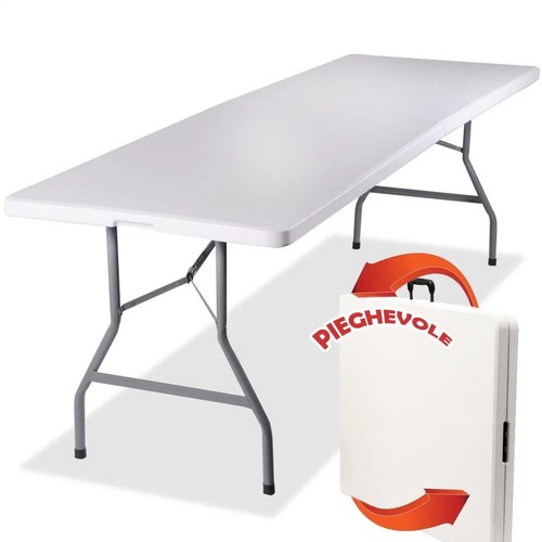Tavolo pieghevole resina - pieghevole,