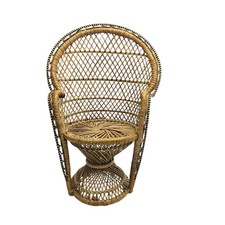 Sedia pavone per bambola