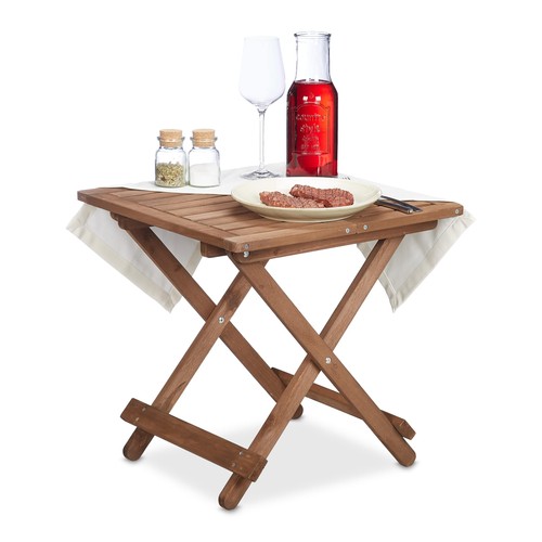 Relaxdays tavolino pieghevole - relaxdays,