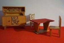Mobili giochi vintage legno - mobili,