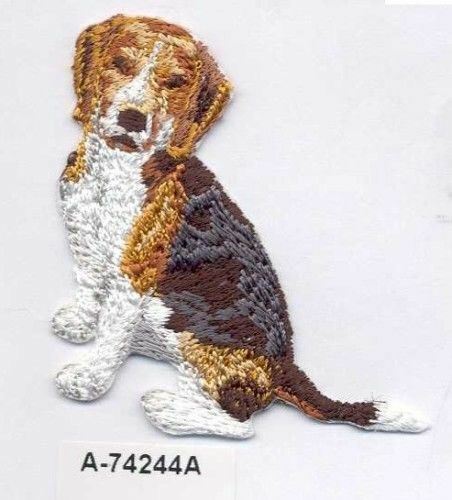 Toppa beagle ricamata - toppa,